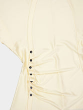 Rabanne Crème Anglaise Draped Blouse