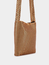 Rabanne Copper Pixel Chainmail Bag