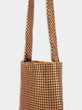 Rabanne Copper Pixel Chainmail Bag