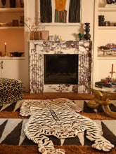 Doing Goods Tan Heritage Yuma Tiger Hand-Tufted Wool Rug