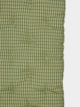 Madam Stoltz Green Checked Woven Cotton Mattress