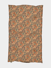 Madam Stoltz Peach Floral Printed Cotton Mattress