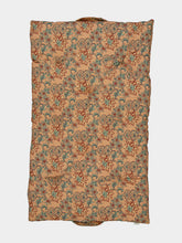 Madam Stoltz Peach Floral Printed Cotton Mattress