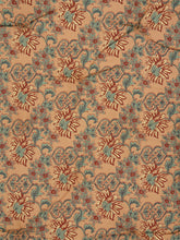 Madam Stoltz Peach Floral Printed Cotton Mattress