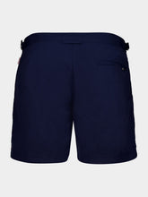 Orlebar Brown Navy Blue Bulldog Mid-Length Swim Shorts