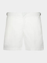 Orlebar Brown White Bulldog Mid-Length Swim Shorts