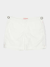 Orlebar Brown White Bulldog Mid-Length Swim Shorts