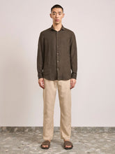 Frescobol Carioca Seawood Antonio Linen Shirt
