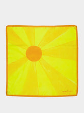 Frescobol Carioca x John Booth Yellow Lucia Scarf