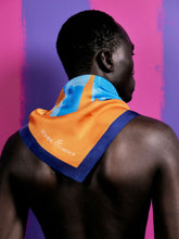 Frescobol Carioca x John Booth Blue Lucia Scarf