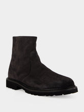 Common Projects Dark Grey Piuma Suede Ankle Boots