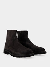 Common Projects Dark Grey Piuma Suede Ankle Boots