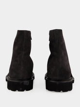 Common Projects Dark Grey Piuma Suede Ankle Boots
