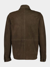 Frescobol Carioca Brown Ravi Suede Overshirt
