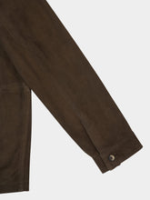 Frescobol Carioca Brown Ravi Suede Overshirt