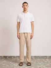 Frescobol Carioca White Horacio Cotton Polo Shirt