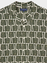 Frescobol Carioca Dark Olive Roberto Linen Shirt