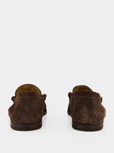 Common Projects Dark Brown Suede Loafers