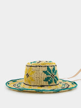 Sensi Studio Geometric Floral Beach Hat