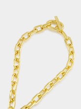 Rabanne XL Gold Link Necklace with Pendant
