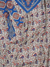 Rabanne Bandana Paisley Long Satin Skirt