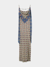 Rabanne Bandana Paisley Satin Maxi Dress