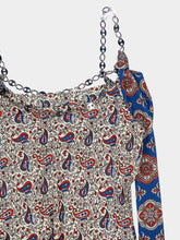 Rabanne Bandana Paisley Satin Maxi Dress