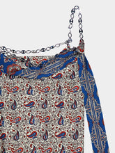 Rabanne Bandana Paisley Satin Tank Top