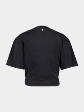 Rabanne Black Cropped Endless Summer T-Shirt