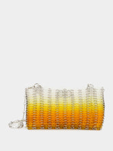 Rabanne Orange Gradient 1969 Resin Disc Shoulder Bag