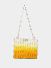 Rabanne Orange Gradient 1969 Resin Disc Shoulder Bag