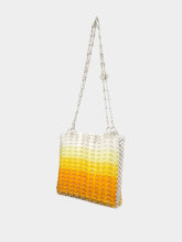 Rabanne Orange Gradient 1969 Resin Disc Shoulder Bag