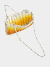 Rabanne Orange Gradient 1969 Resin Disc Shoulder Bag
