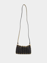 Rabanne Reversible Black and Gold 1969 Nano Flip Bag