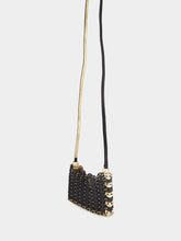 Rabanne Reversible Black and Gold 1969 Nano Flip Bag