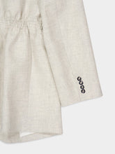 Rabanne Beige Mottled Wool Blazer