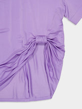 Rabanne Lavender Jersey T-Shirt with Side Bow