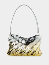 Rabanne Silver & Gold Paco Leather Bag