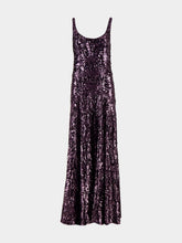 Plum Gown Sequin Dress | HP - Fashion Clinic