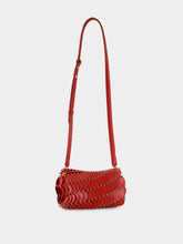Rabanne Red Paco Crossbody Leather Bag