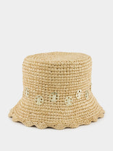Natural Raffia Bucket Hat | PDP - Fashion Clinic
