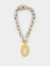 Rabanne Silver & Gold XL Link Choker Necklace