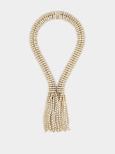 Rabanne Gold Choker with Crystal Fringe