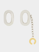 Rabanne Silver XL Link Earrings