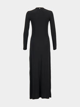 Rabanne Black Dress with Metallic Eyelets