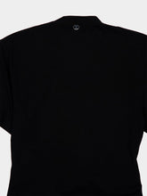 Rabanne Black Cotton Jersey Piercing Long Dress