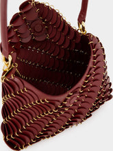 Rabanne Cognac Paco Leather Bag