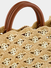 Rabanne Iconic 1969 Raffia Wave Handbag