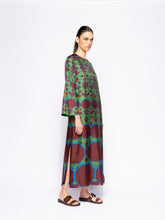 Paula Shirley Octa Print Printed Silk Twill Dress