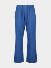 Frescobol Carioca Denim Blue Rocha Trousers
